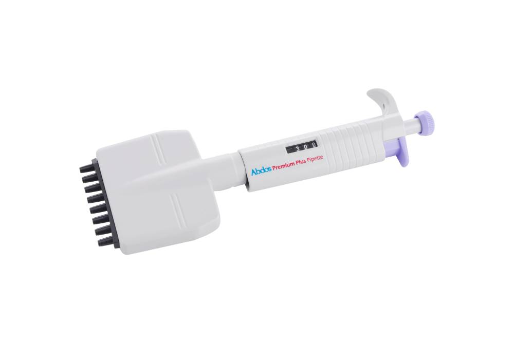 Premium Plus 8-Channel Adjustable Multichannel Pipette