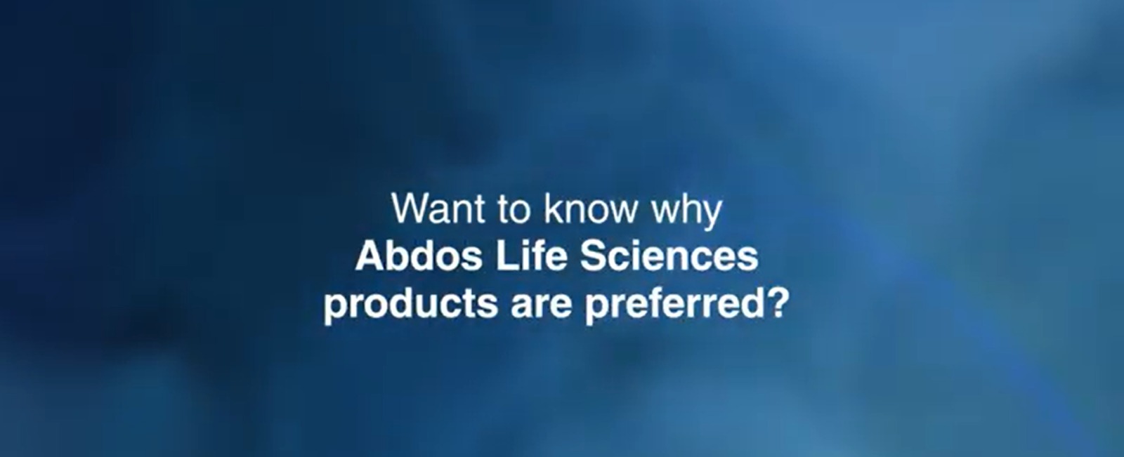 Abdos Life Sciences is one of the largest and fastest growing plastic labware manufacturers.