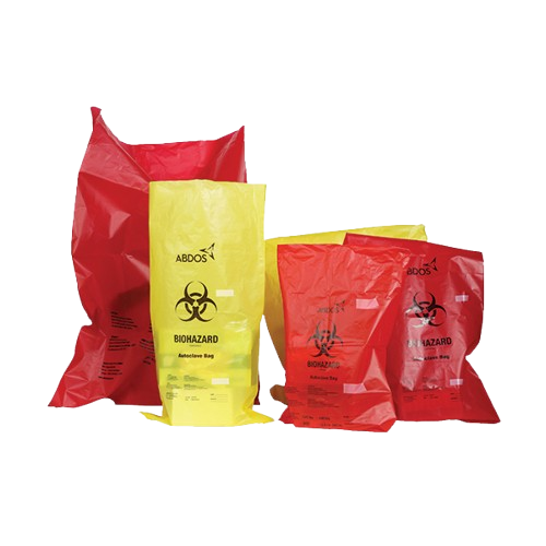 Biohazard Autoclave Disposable Bags Pro with Indicator Patch, PP