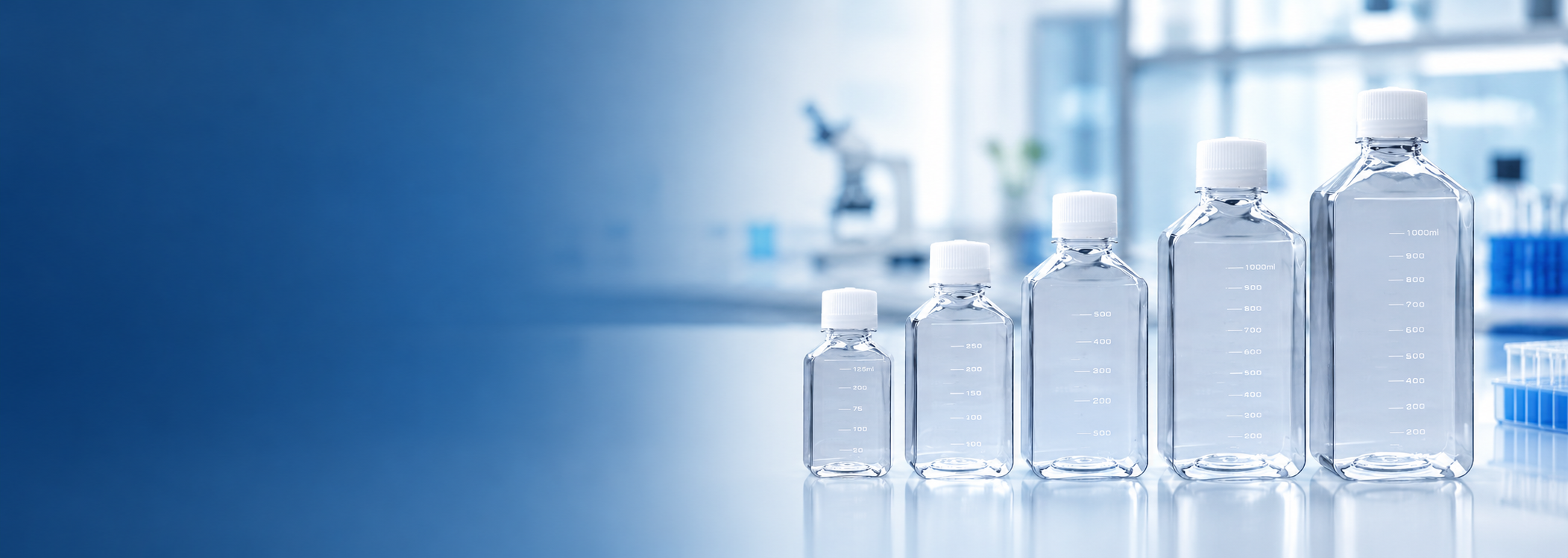 PET & PETG Media Bottles: Preferred Choice for Cell Culture and Media Storage